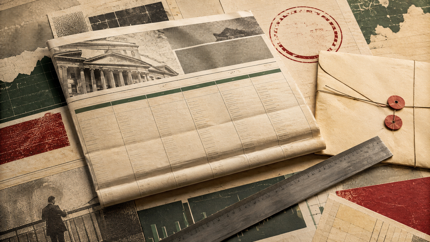 Original internal editorial visual for Maya Trade Desk: Maya Trade Desk